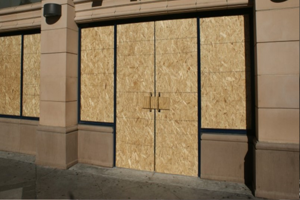 Boarding Up in Loughton, High Beach, IG10